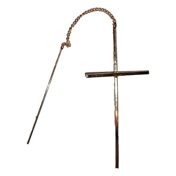 Anhänger "Kreuz", gold