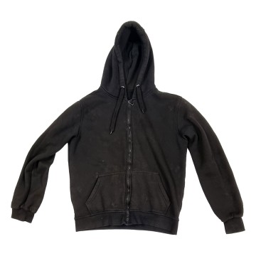 Hoodie, schwarz