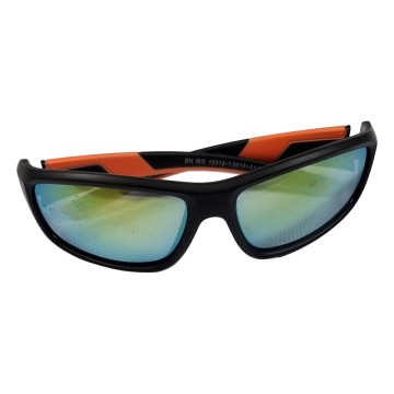 Sonnenbrille "Takko", schwarz-orange